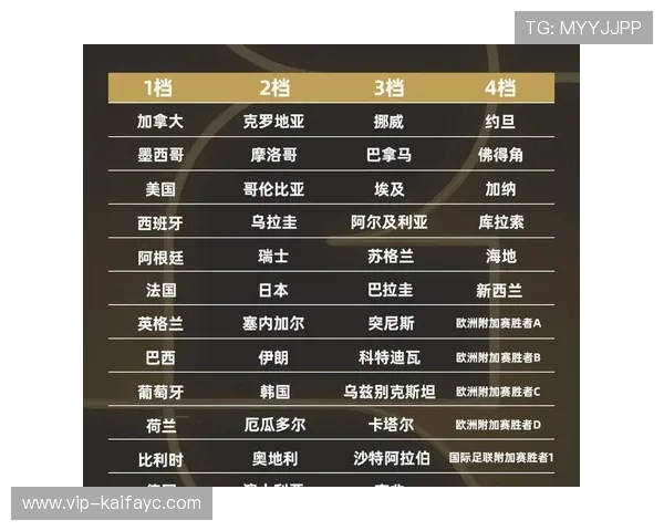2026世界杯怎么分组详细流程及影响因素全面解读